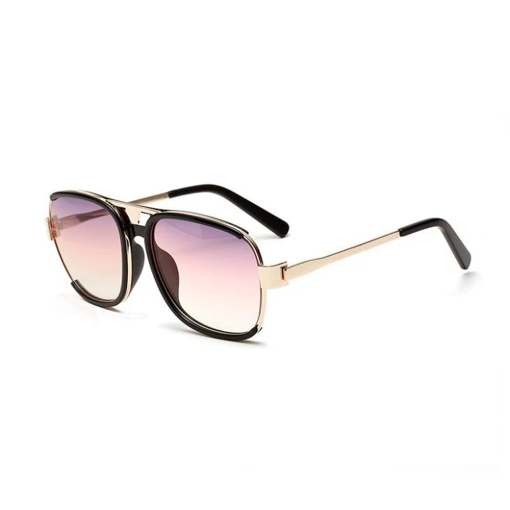 Metal + Plastic, Gradient Smoke Lens Sunglasses