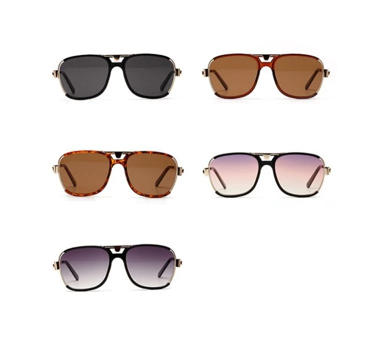 Metal + Plastic, Gradient Smoke Lens Sunglasses
